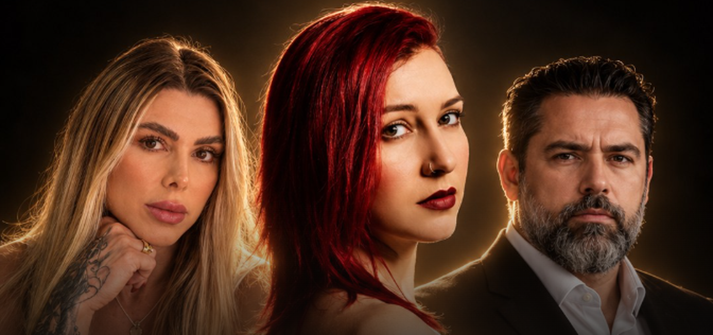 Ângela Borges, Filipa Amendoeira e Vander Borges